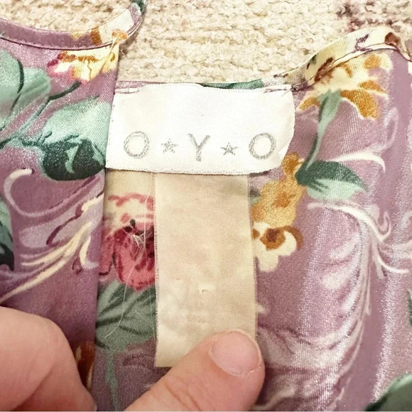 Vintage 90’s purple floral slip dress with a gorgeous floral pattern - Picture 11 of 12